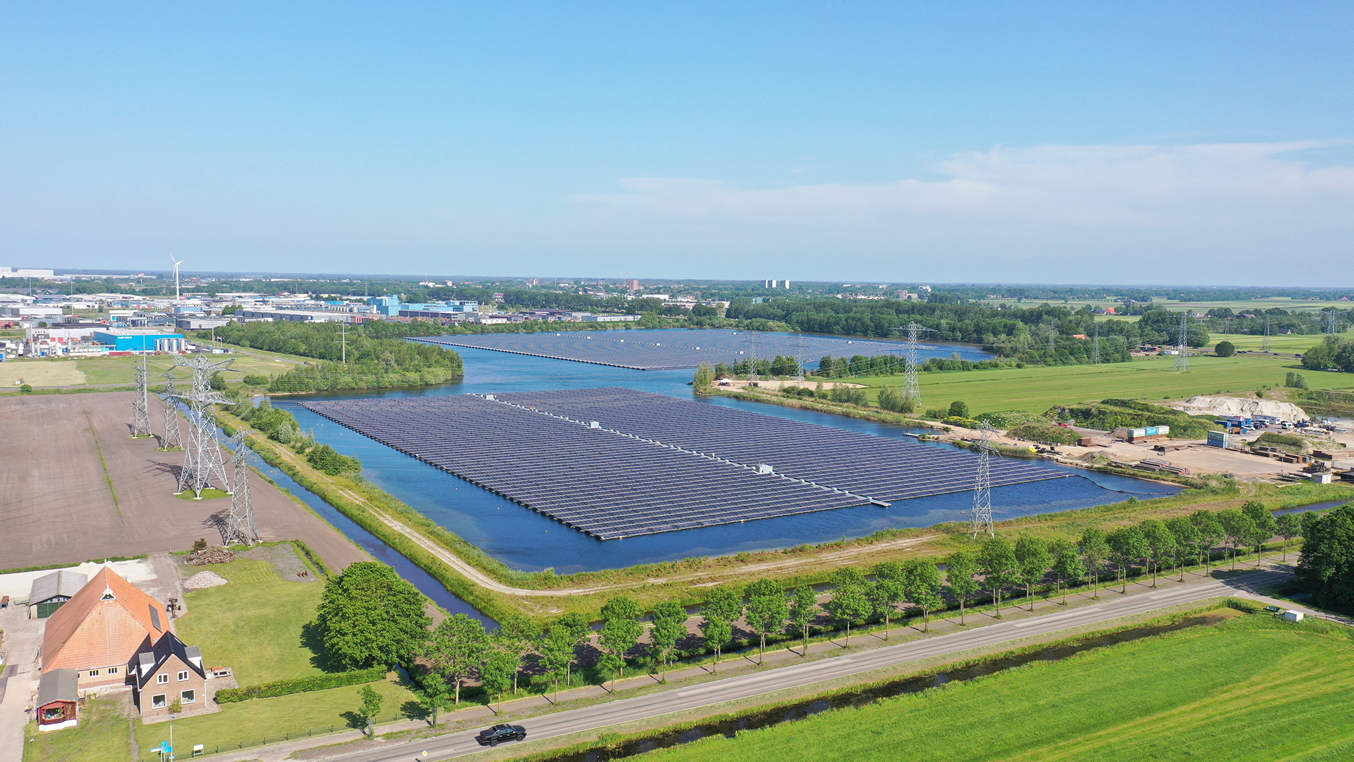 Drijvende zonneparken Oudehaske in lokaal eigendom