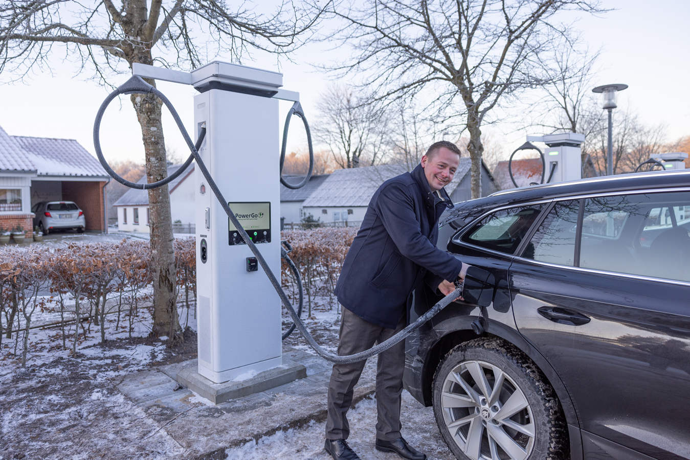 PowerGo opent haar snelste laadlocatie in Denemarken