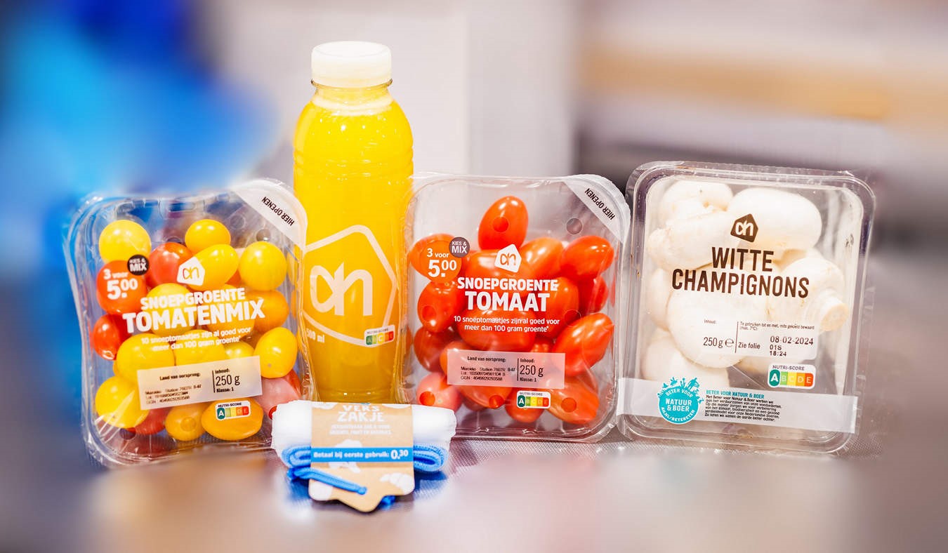 Albert Heijn reduceert 20 miljoen kilogram verpakkingsmateriaal