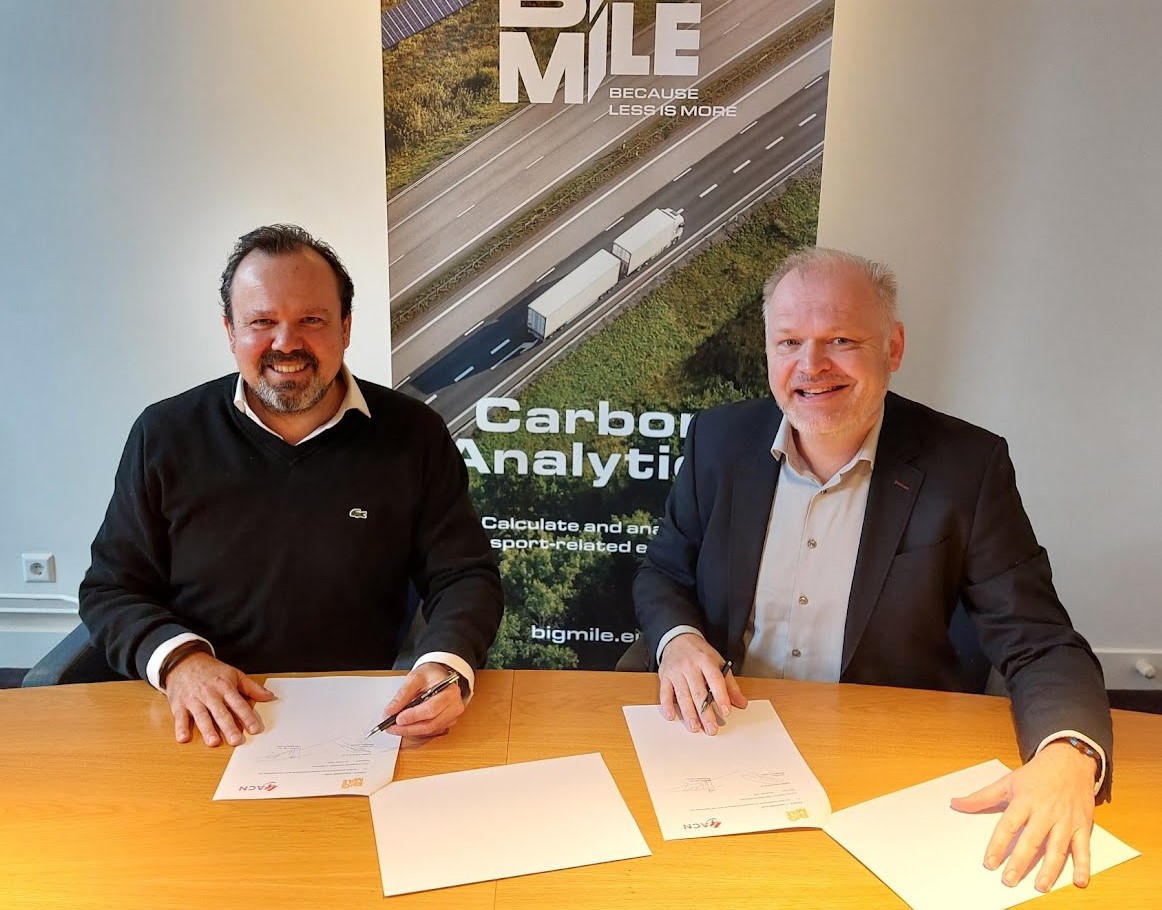 Air Cargo Netherlands en BigMile slaan de handen ineen voor CO2-reductie in luchtvracht