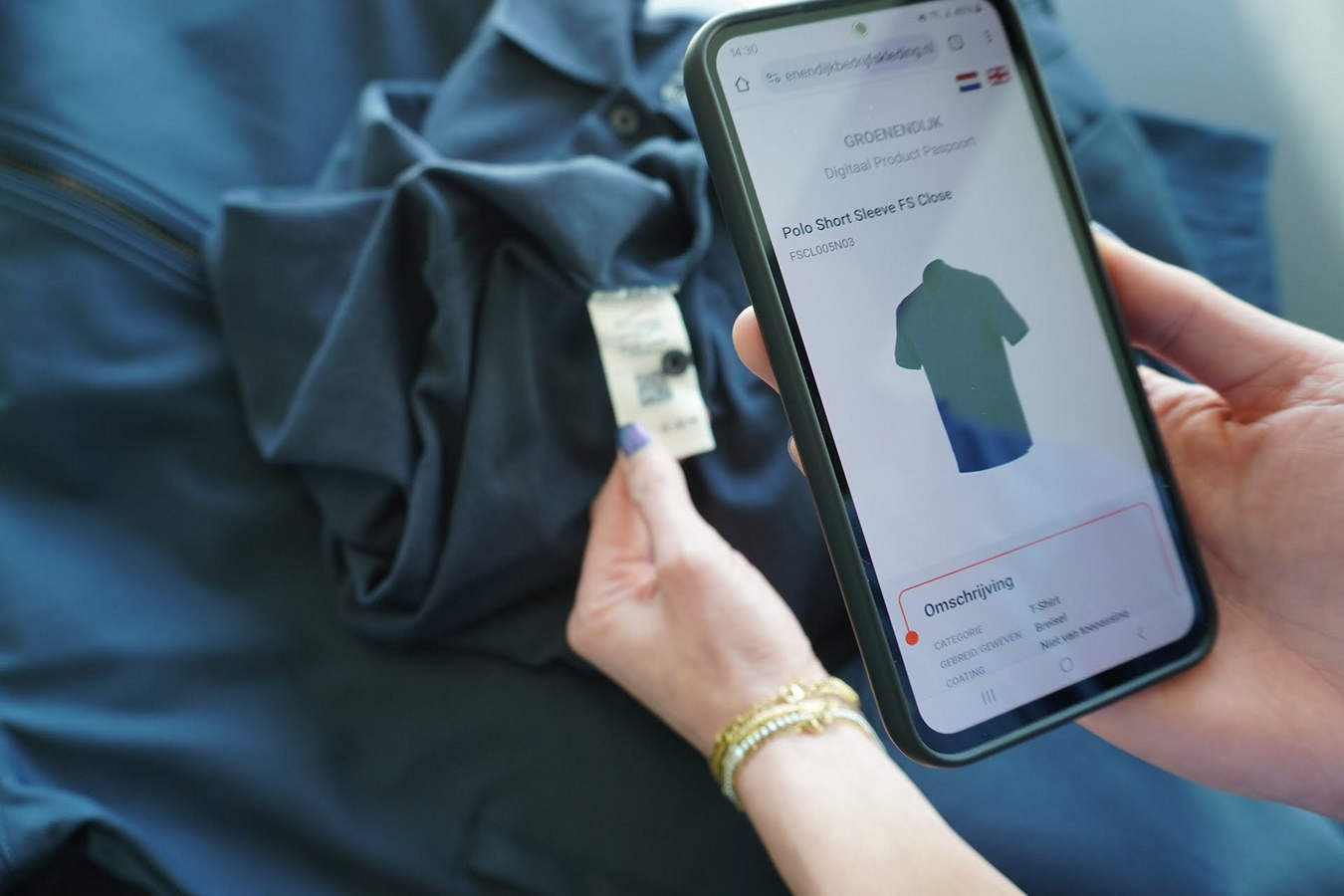Groenendijk Bedrijfskleding lanceert Digitaal Product Paspoort