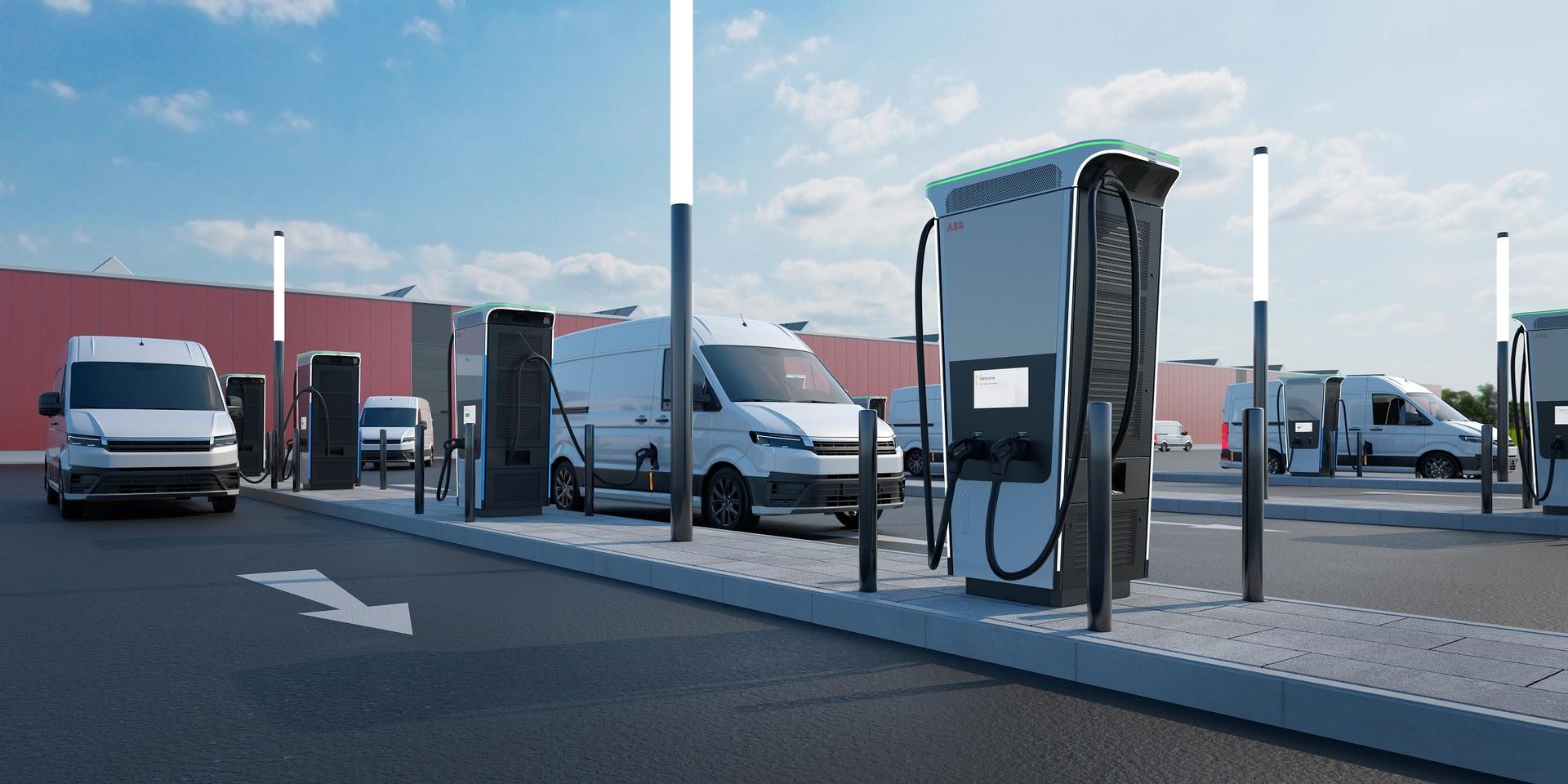 DKV Mobility bundelt krachten met ABB E-mobility voor snelladers op bedrijfsterreinen