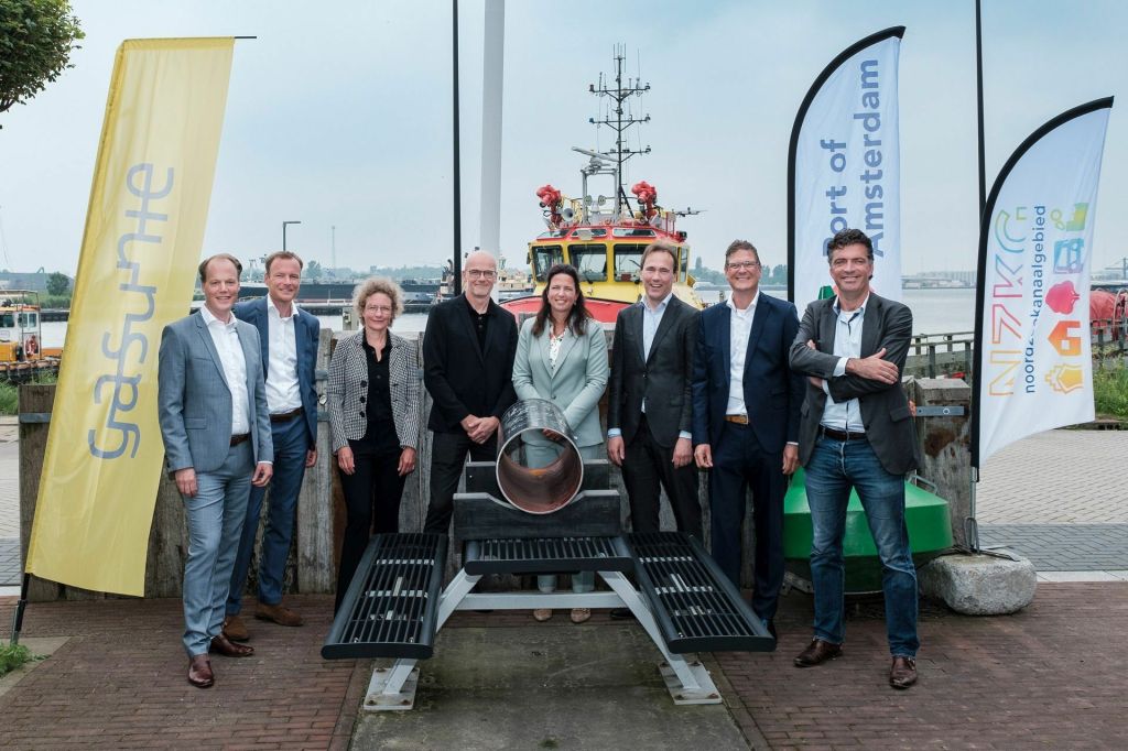 Belangrijke stap in realisatie waterstofnetwerk Noordzeekanaalgebied
