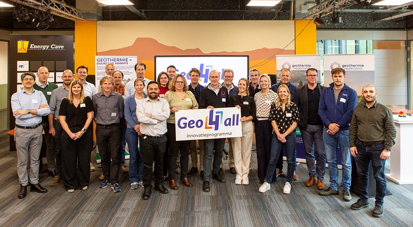 Aardwarmtesector start innovatieprogramma Geo4all