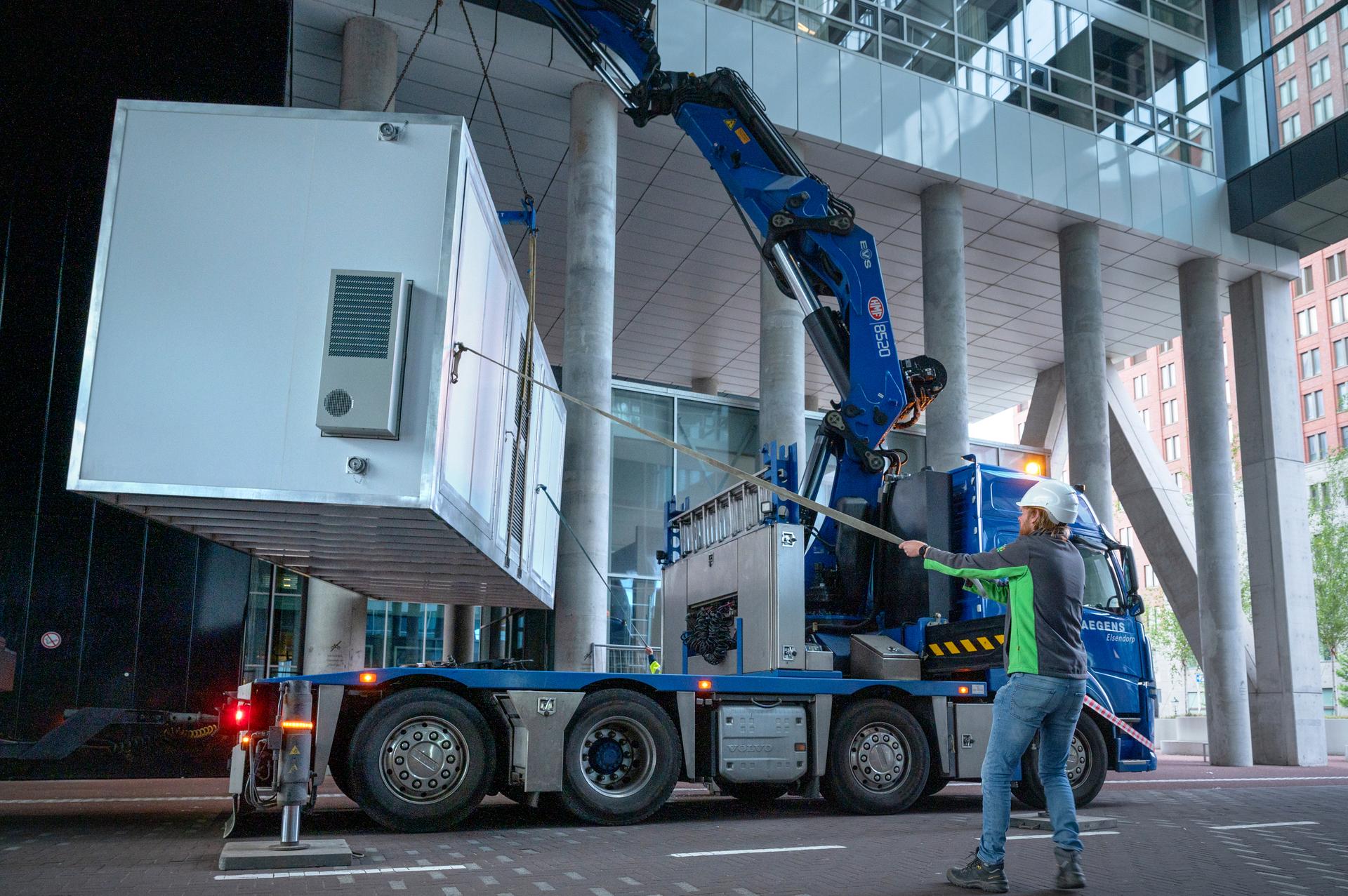 Haagse Stadsbatterij vlakt succesvol stroompiek af
