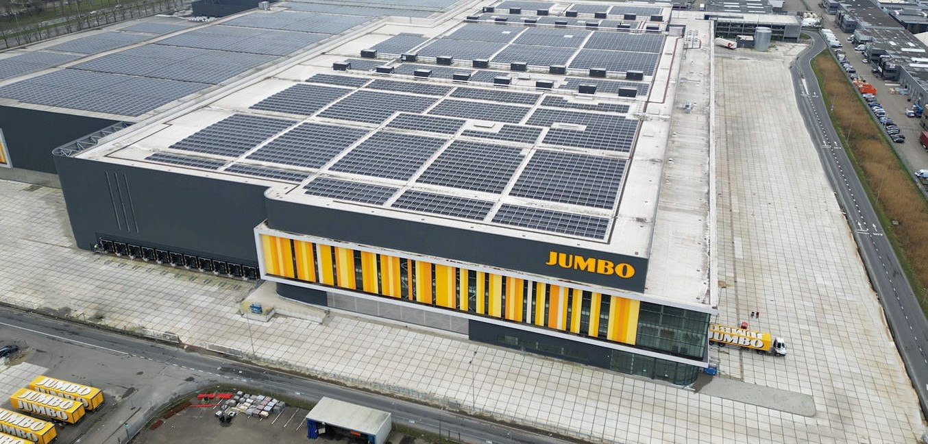 Nieuw distributiecentrum Jumbo behaalt hoogste duurzaamheidskeurmerk