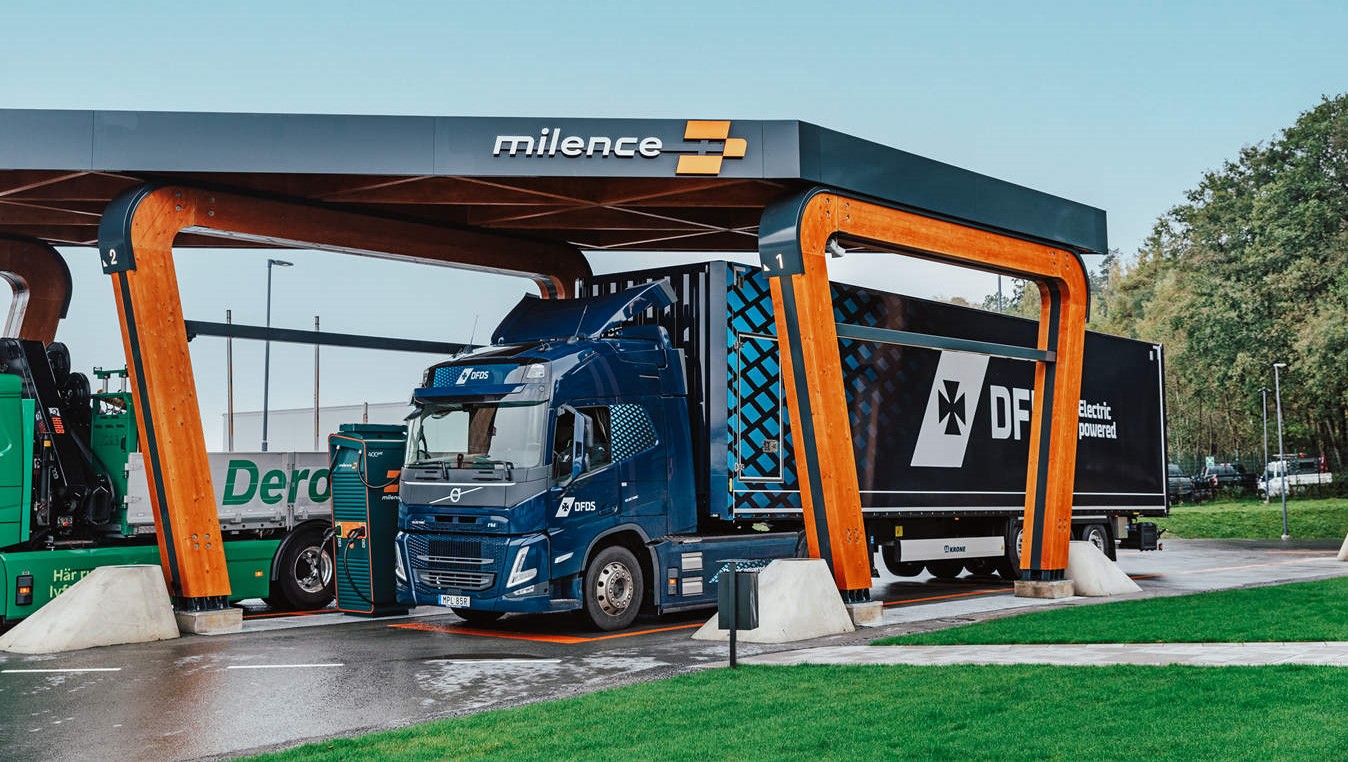 Milence breidt uit naar Scandinavië met de opening van  een nieuwe laadhub in Varberg, Zweden
