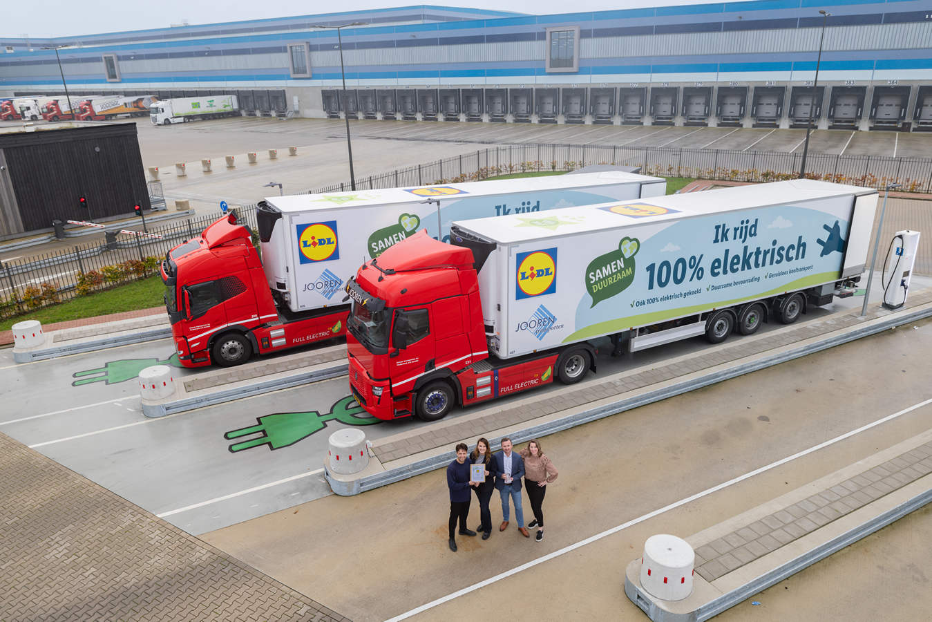 Lidl als eerste retailer in Nederland 4-sterren Lean & Green gecertificeerd