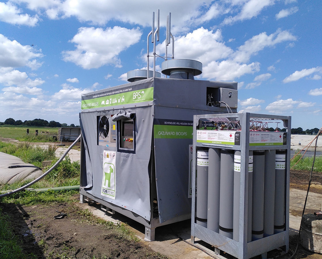 Eneco en Oost NL investeren in groen gas-startup BASgas