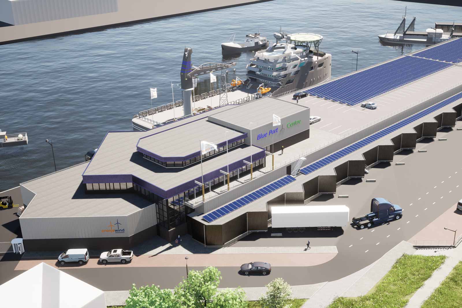 RWE en TotalEnergies kiezen haven Den Helder voor onderhoud offshore windproject OranjeWind