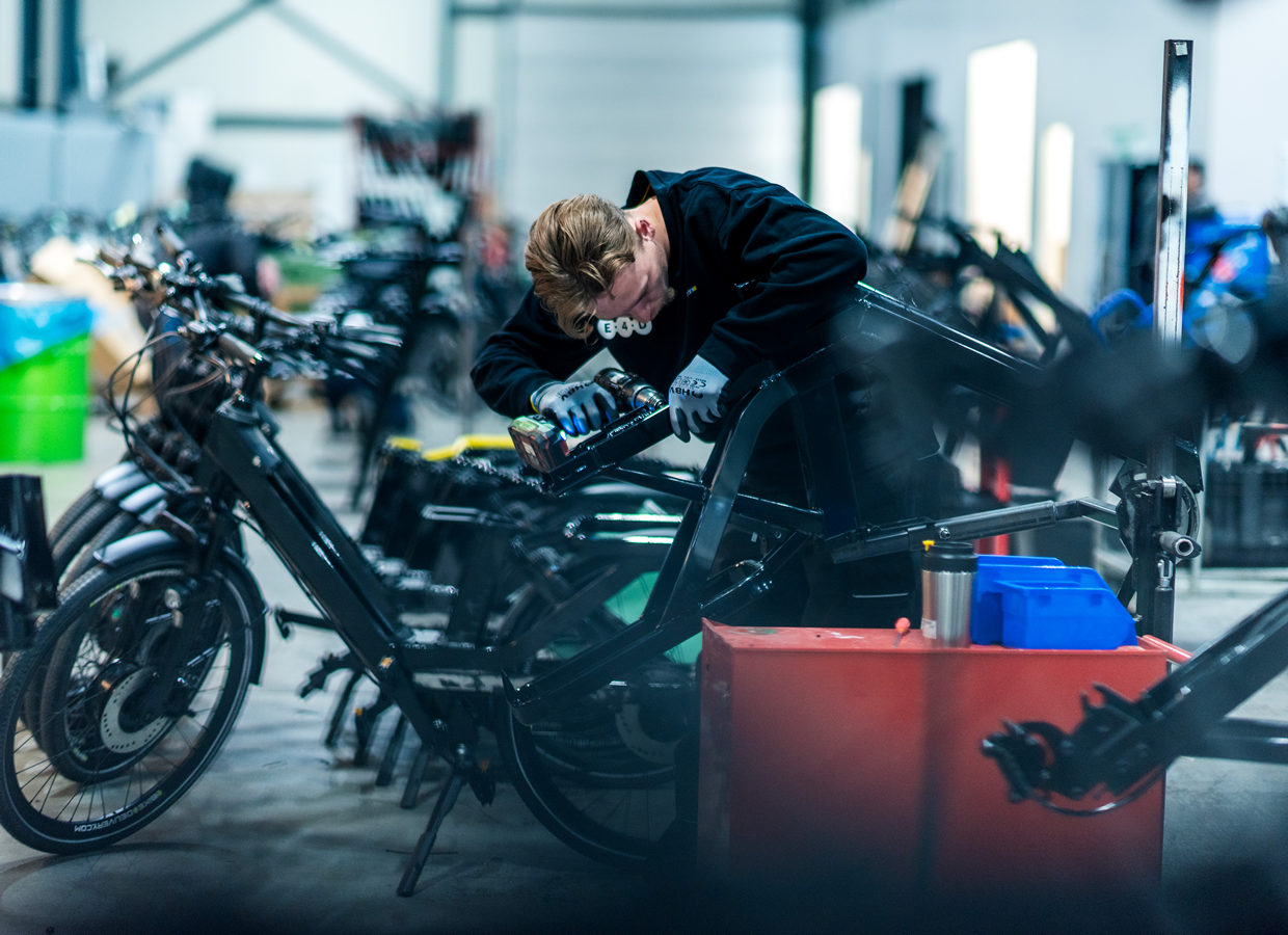 Ebike4Delivery verplaatst fietsproductie van Polen naar Nederland