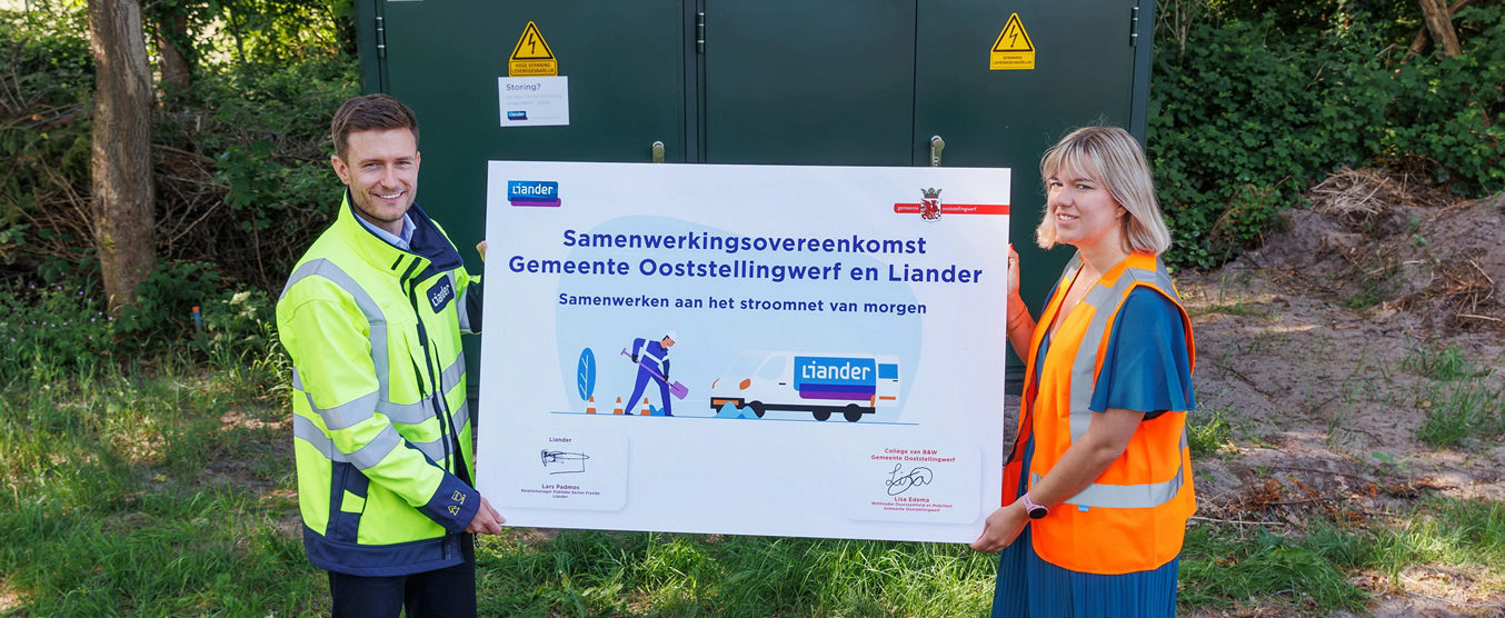Gemeente Ooststellingwerf en Liander versterken samenwerking aan het stroomnet