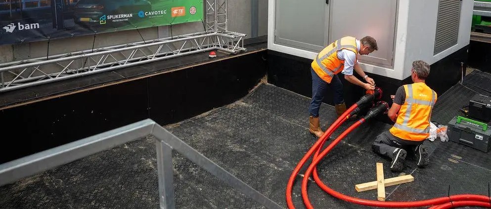 BAM lanceert prefab ‘stekkerbaar’ en multifunctioneel elektriciteitsstation