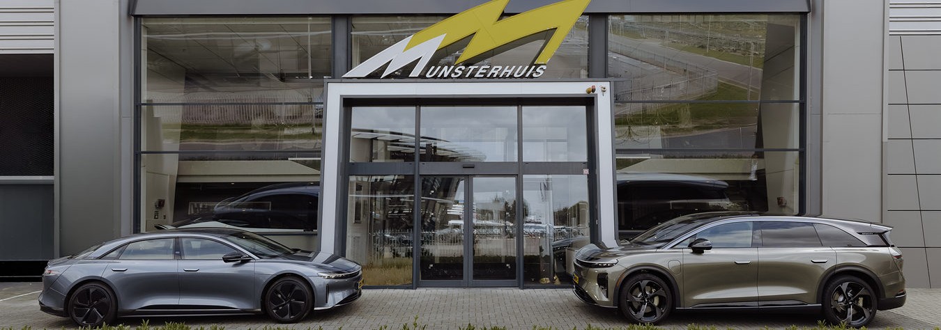 Lucid kondigt Munsterhuis Autobedrijven aan als eerste retailpartner in Nederland