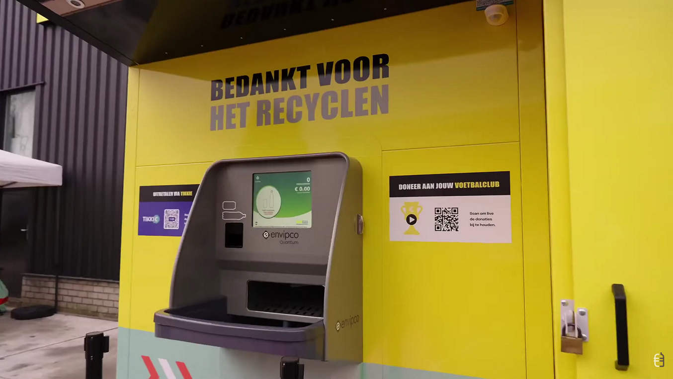 Steeds meer bulkmachines voor statiegeld in Nederland