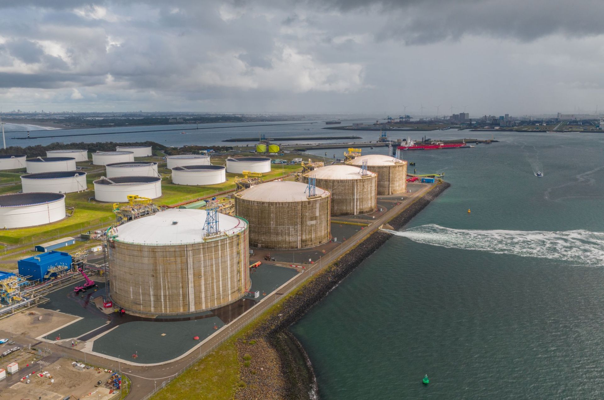 Vierde LNG-tank Gate terminal gereed: versterking voor energievoorziening Nederland en Noordwest-Europa
